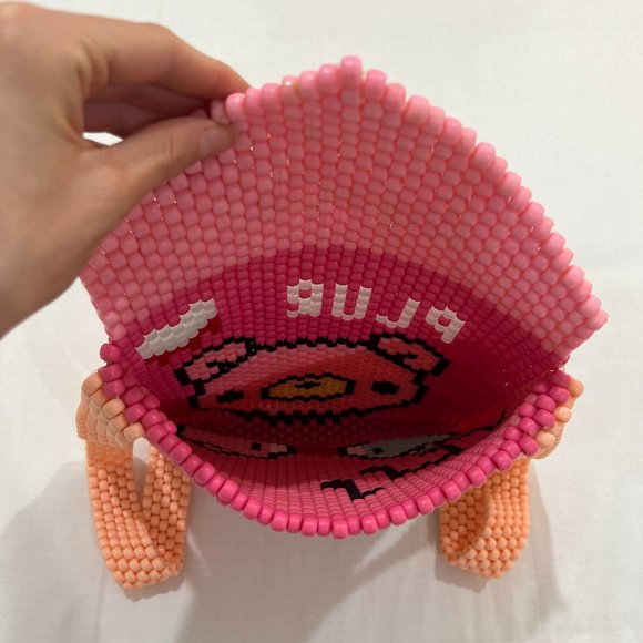 Kandi Rave Gloomy Bear PLUR Beaded Backpack - Picture 5 of 7